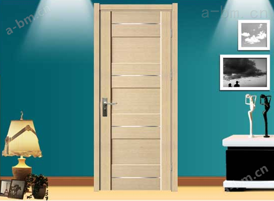 金凯木门 厂家定制免漆门 实木拼装门 现代简约房门 木门室内门